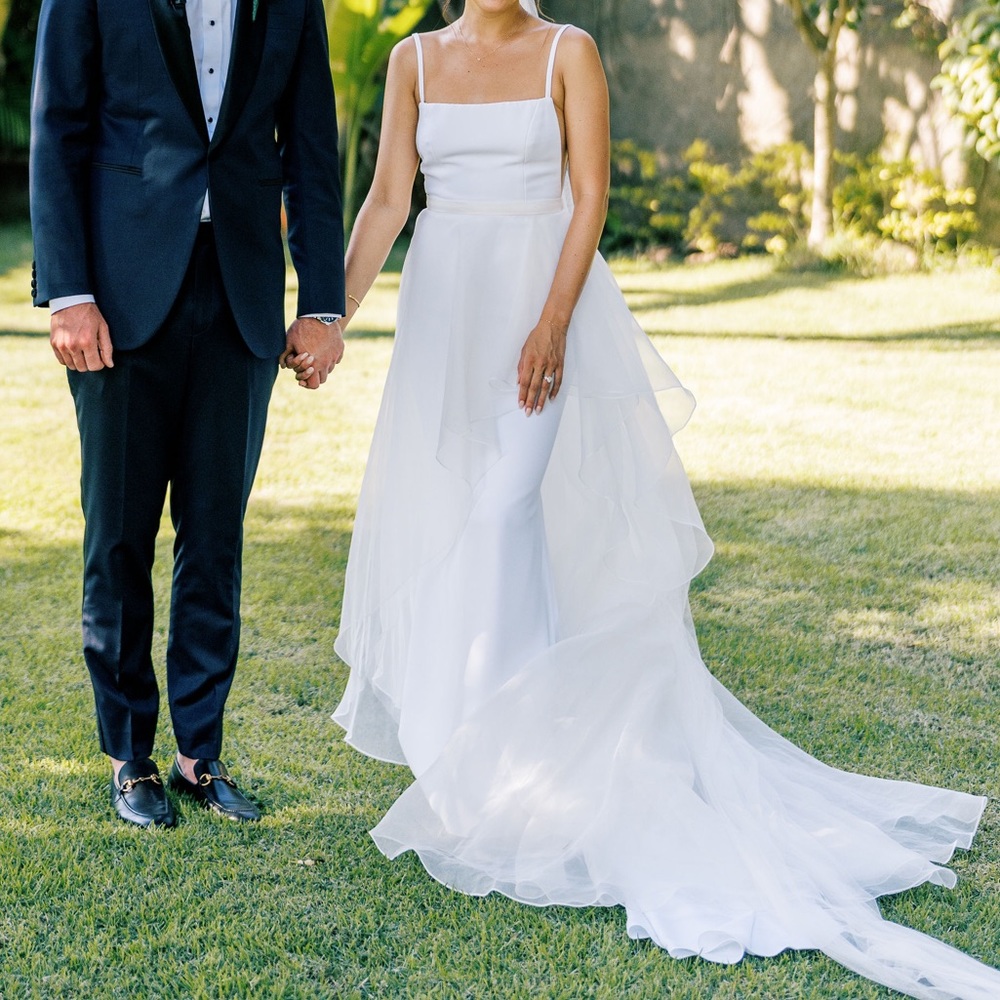 Jenny Yoo Kaia overskirt size 12